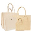 Jute statt Plastik Original Juco Bag JC7228L, natural