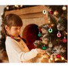 Anstore Christmas Baubles, 54Pcs Mini Christmas Ball Ornaments with Strings,