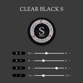 Billiard Tap The Legend Clear Black (Small Kamui Kamui)