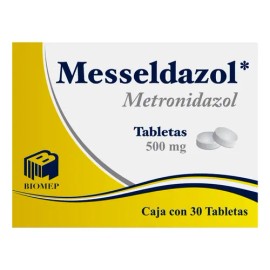 Messeldazol Tableta 500 Mg, 30 Tabletas