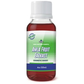 MYOC Amla (Gooseberry) Fruit Liquid Extract | Cosmetic Grade Botanical Ingredient | Non-Edible | Herbal Extract for DIY Haircare & Skincare | 120ml / 4.05 Fl Oz