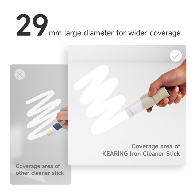 KEARING Iron Cleaner Paste | Instantly Cleans Hot Iron Soleplates