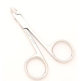 MACS CUTICLE NIPPER SCISSORS STYLE,Cuticle Clipper, Nail Clipper,With Scissors Style,Mini Clipper/Nipper -Half Jaw Professional Quality, Stainless Steel -4-029