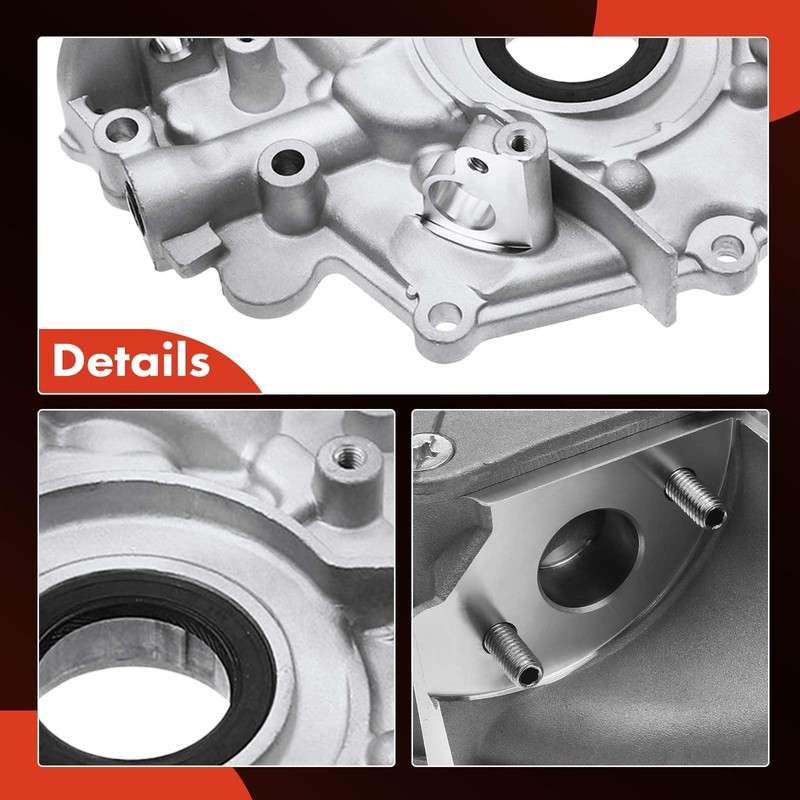 A-Premium Engine Oil Pump with O-Ring & Gasket Compatible with