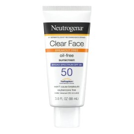 Neutrógena Bloqueador Protector Solar Facial Spf Clear Face Pieles Grasas Oil Free Libre Aceite 88ml