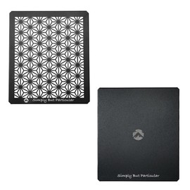 CAMPING MOON T-2309C+T-2309BK Field Rack Connecting Top Plate, Half Aluminum Top, Set of 2, Black, Black Gear