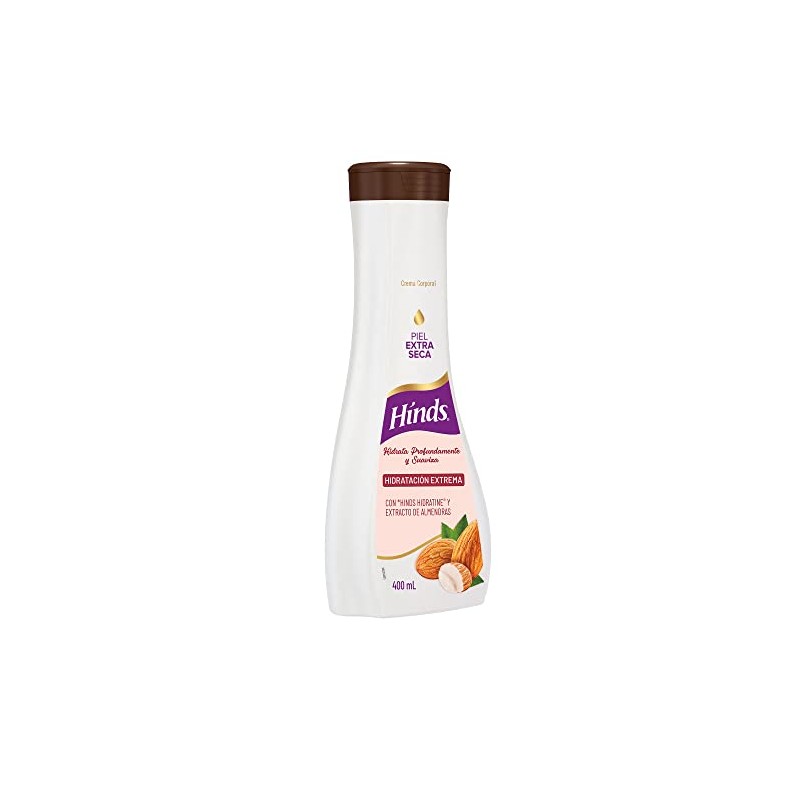 Hinds Crema Corporal Hidratación Extrema Almendras Hidrata Profundamente Suaviza Enriquecida