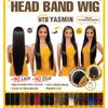 Headband Elastic Wig Fashion Source Yasmin (1B)