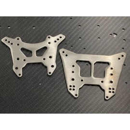 G-Maxx Titanium Front & Rear Shock Tower for 1/8 Arrma Outcast  EXB 6s BLX Titanium