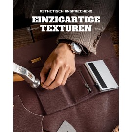 DODENSHA MagSnap Pepple Men's Wallet I Slim Wallet with Coin Compartment I Credit Card Holder Wallet Men for 10+ Cards I Wallets for Men I Wallet Men I RFID Protection, Purple silver