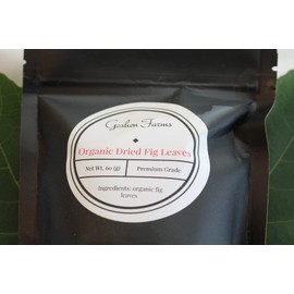 60 grams Organic Dried Fig Leaves by Goshen Farms