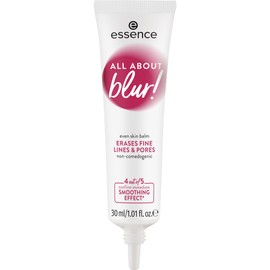 essence ALL ABOUT blur! even skin balm, base, white, matting, smoothing, instant result, matte, vegan, oil-free, paraben-free, no microplastic particles, pack of 1 (30 ml)