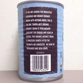Trader Joe's Organic Coconut Cream (2 pack)