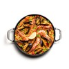 Outset Grill Paella and Deep Dish Pizza Pan, Cast Iron