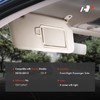 A-Premium Right Passenger Side Sun Visor with Mirror - Compatible