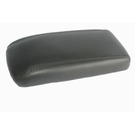 Kar Designers Black Real Leather Center Console Lid Cover For 01-04 Toyota Tacoma