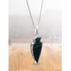 Bloodstone Arrowhead Necklace for Men Women - Men's Necklaces Arrow
