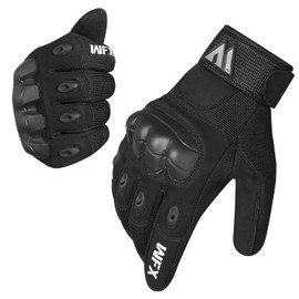 WFX Motorcycle Gloves Full Finger Touch Screen Breathable Protective Motorcycle Gloves for Riding Racing Climbing Motocross Racing Cycling BMX ATV MTB Women Men