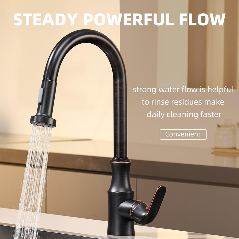 Angle Simple Kitchen Faucet Head, G 1/2 or 13/16 Inch