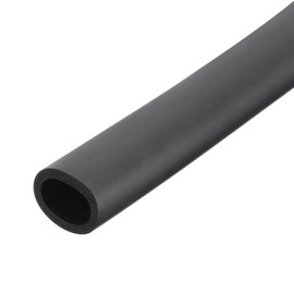 DMiotech Pipe Insulation Tube 28mm ID x 5mm Thick 24" Foam Grip Pipes Wrap Closed Cell Foam Tubing Non-Slip for Utensil Tools Handle Support 0.61m, Black
