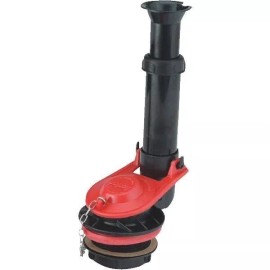 KORKY ADJUSTABLE FLUSH VALVE AND FLAPPER KIT - UNIVERSAL FIT toilet valve