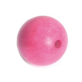 INNSPIRO Wooden Beads, Pink Ball, Diameter 20 mm, Approx. 150 and