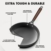LAMFO Non Stick Frying Pans, 8" Honeycomb Long-Lasting Cast Iron