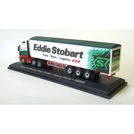 atlas editions eddie stobart vòlvò FH 460 Walking Floor Trailer Stobart vehicle 1:76 scale diecast model