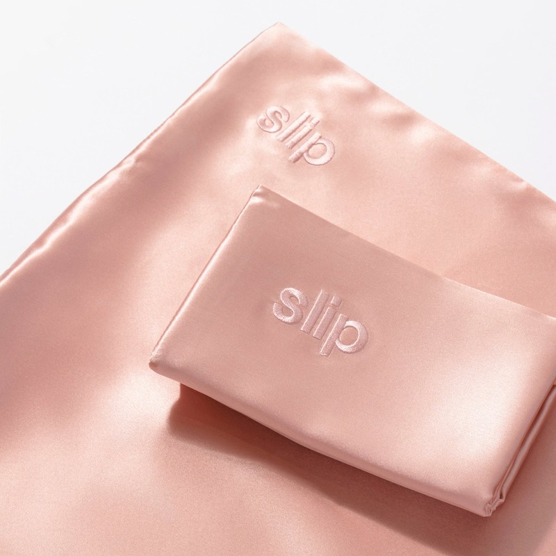 Slip Silk Pillowcase King (Various Colours), Black