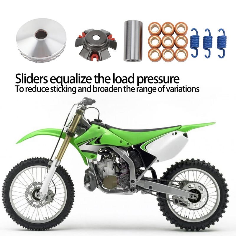 15PCS/Set Racing Variator Kit Motorcycle Parts for 150cc‑232cc GY6 RACING