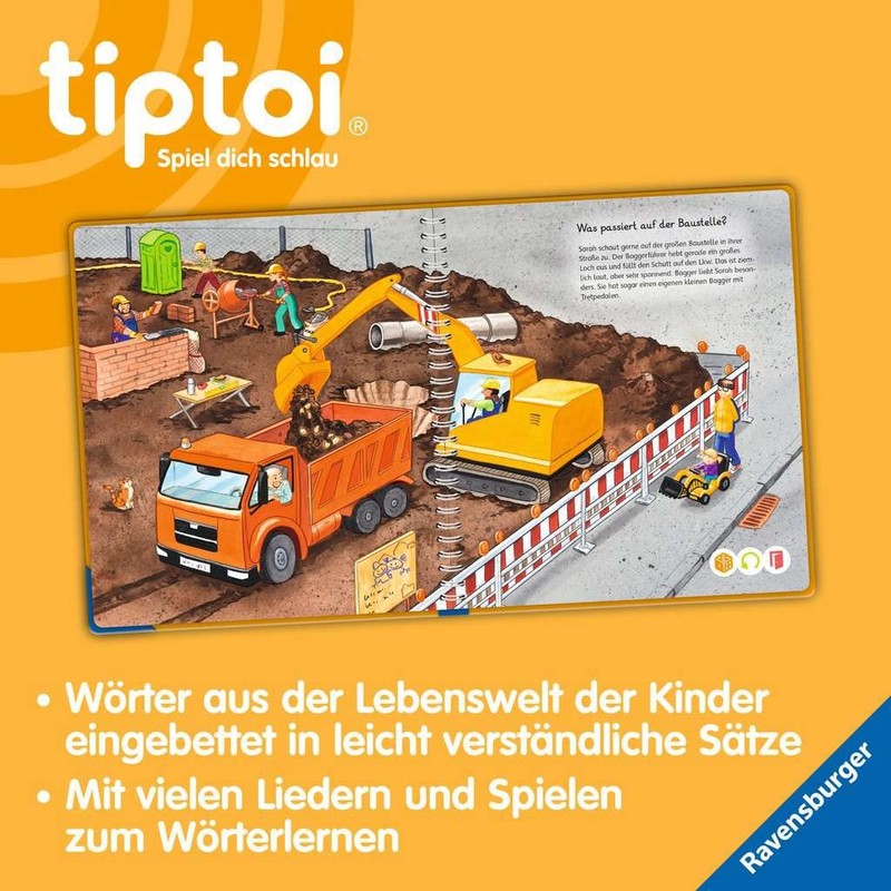 Ravensburger tiptoi® Beginner Book from 3 Years | My Words