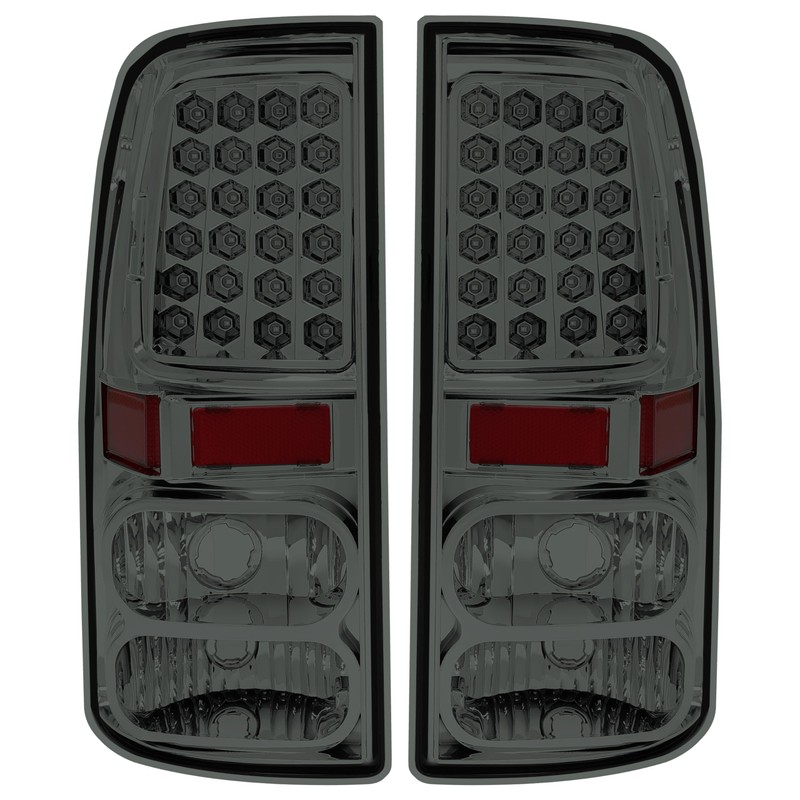 HECASA Tail Lights Compatible with 2007-2013 Toyota Tundra Pickup Truck