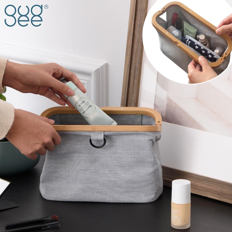 GUDEE Uroki Toiletry Bag Women's Makeup Pouch, Large Capacity, Cute,