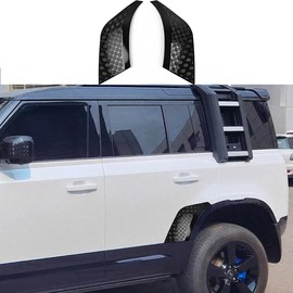 Rear Wheel Arch Covers for Land Rover Defender 2020-2025 | Gloss Black ABS Anti-Scratch Protection Cover Trim Kit |Defender 110 130 Accessories | Easy Installation| Decoration Armor