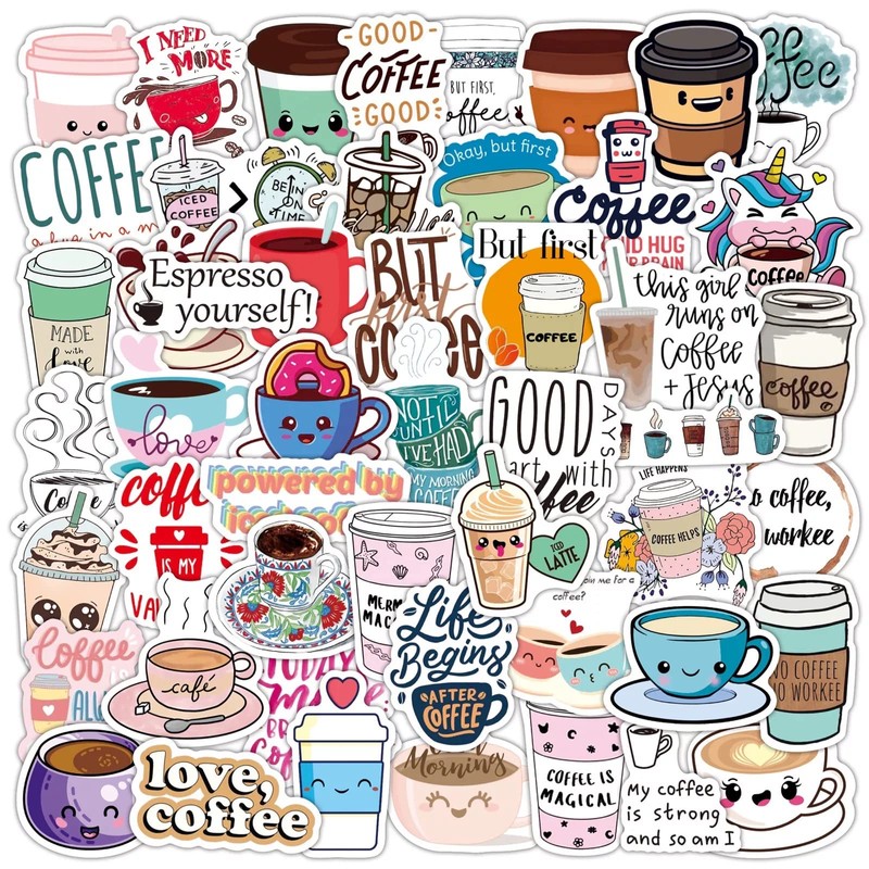 HNTR 50 x Coffee Stickers