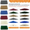 wiipara Parasol Replacement Cover 2 m 2.5 m 2.7 m