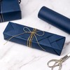 RUSPEPA Navy Blue Kraft Paper Roll - 18 inches x
