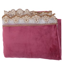 Professional Spa Massage Table Cover Sheet Massage Bed Coverlet with Hole for Beauty ShopPurple Red