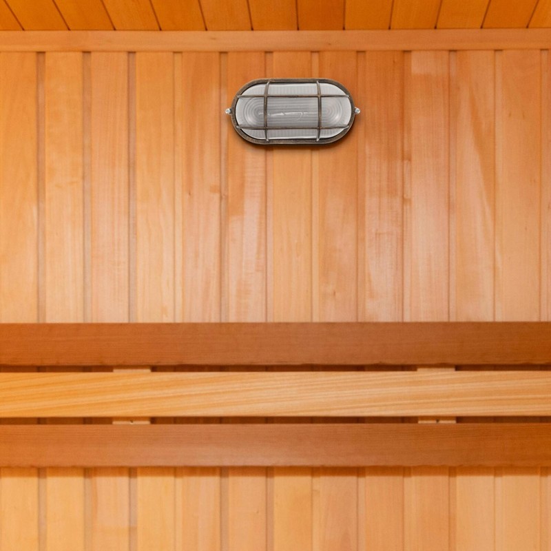 Milisten Sauna Room Explosion Lamp Anti-High Temperature Round Lamp Waterproof