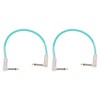 2PCS 12 Inch Guitar Jumper 1/4 Inch Plug Guitar Effect