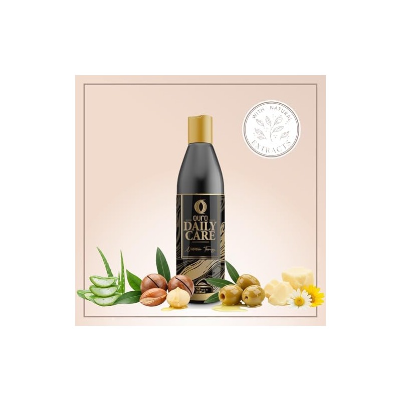 Ouro Daily Care Tratamiento Capilar Sin enjuague Nutrition Therapy 240ml.