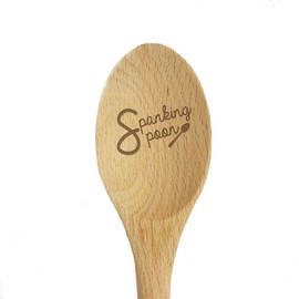 Spanking Spoon Laser Engraved Wooden Mixing Spoon