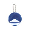 Beams Japan BJ Logo Reflector Small Item, Blue Free, Iron