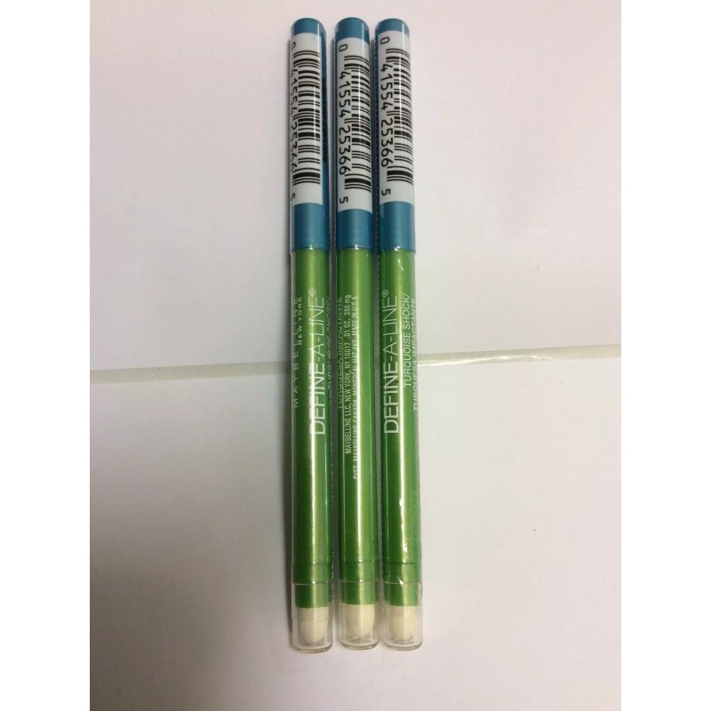 Maybelline New York LOT OF 3 - MAYBELLINE DEFINE-A-LINE EYELINER