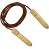 FIRE SPORTS® Cuerda Para Saltar Cuero Piel Con Balero Rotación