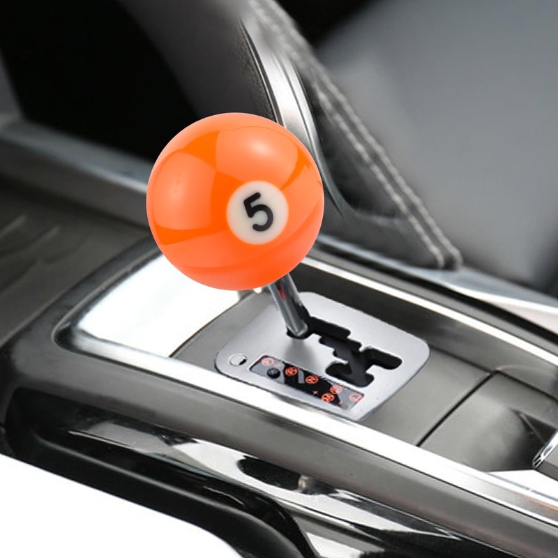 Arenbel 5 Billiard Ball Shifter Knob Car Racing Shift Lever