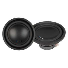 BLAUPUNKT BPW-HX120D 12" 1000W DVC Car Subwoofer Audio Speaker - 500WRMS / 1000WMax - 25Hz-500Hz Frequency Response - Treated Paper Cone with Rubber Surround