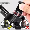 YFFSFDC Umbrella Stand, Bicycle, Bicycle Umbrella Holder, Umbrella Fixed, 360°