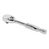 Sealey Ak660Df Ratchet Wrench 1/4In Sq Drive Dust-Free Pear-Head Flip