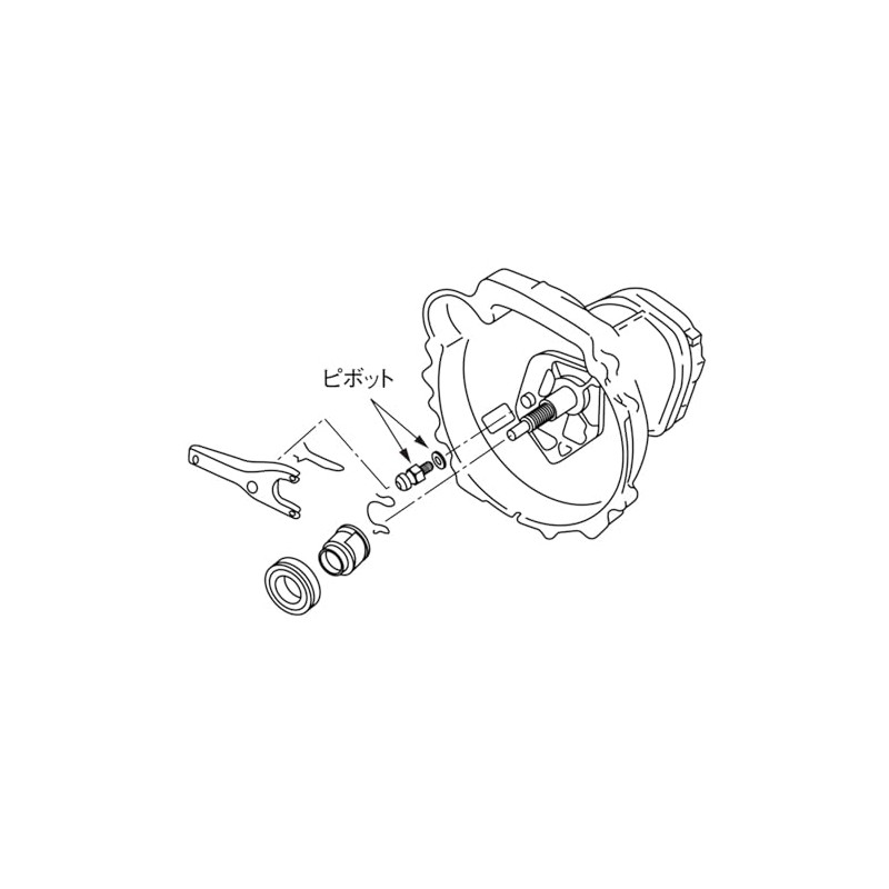NISMO 30537-RS540 NISSAN Bluebird U12 CA18DE/CA18DET/SR20DET Reinforced Release Pivot